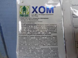 Processando tomates com spray caseiro