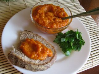 Caviar de calabaza frita