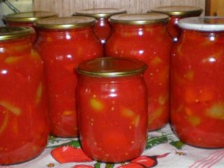 Lecho with onions: recipe