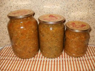 Caviar de abóbora com cogumelos: uma receita para o inverno