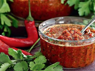 Armenian adjika for the winter