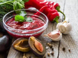 Recipe for tkemali for the winter in Georgian