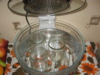 How to sterilize jars in an air fryer