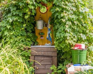 Lavoar de tara cu dulap si incalzire