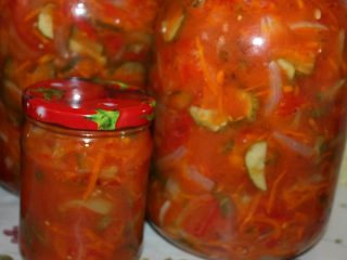 Pikantný uhorkový šalát