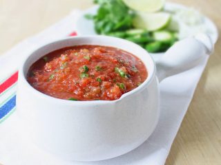 Adjika with horseradish without cooking
