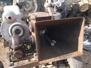 Picadora de ramas eléctrica de jardín de bricolaje