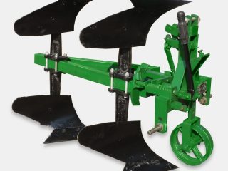 Arado reversible para mini tractor.