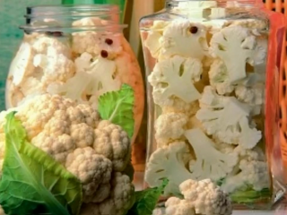 How to pickle cauliflower for the winter