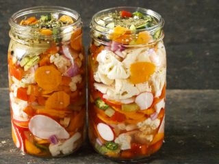 Karfiol na zimu: nakladané prípravky