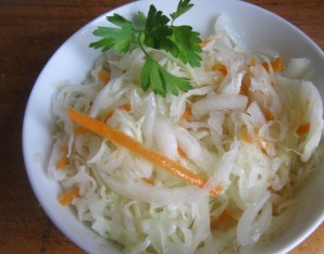 Recept na nakladanú kapustu bez octu