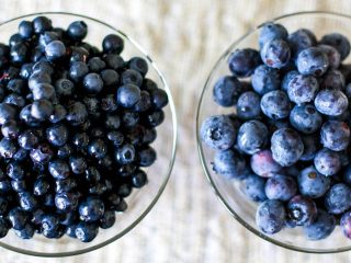 What is the difference between blueberries and blueberries