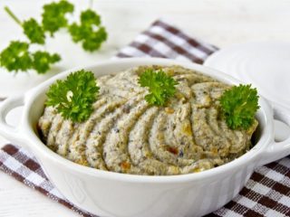Medová hubová paštéta