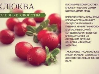 Cranberries with honey