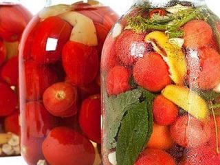 Georgian tomatoes for the winter