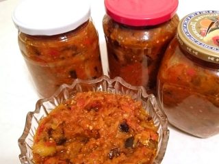 Salată de vinete Ankle Bens pentru iarnă