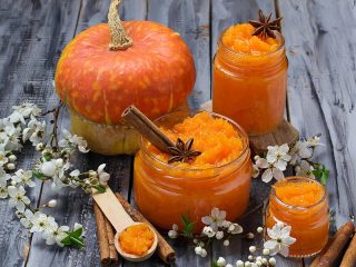 Geléia de abóbora para o inverno