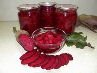 Řepa na zimní vinaigrette