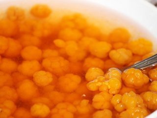 Cloudberry في شراب لفصل الشتاء