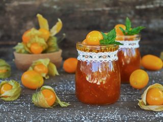 Physalis džem na zimu