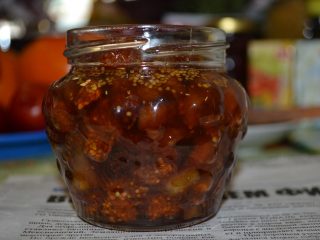 Physalis džem s pomarančom