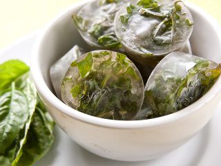 Is it possible to freeze basil for the winter?