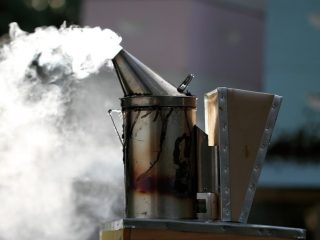 Ahumador de bricolaje para abejas