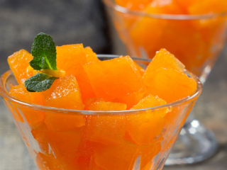 Melon flavored marmalade