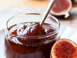 Mermelada de higos con limón