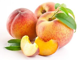 Homemade peach marmalade