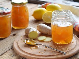 Mermelada de limón y jengibre: 9 recetas