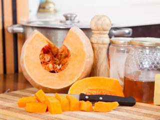Pumpkin with honey to treat the liver
