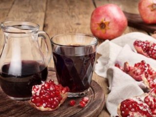 الرمان أثناء الحمل المبكر والمتأخر