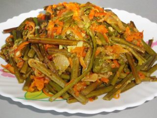 Salted fern salad: 12 recipes with photos