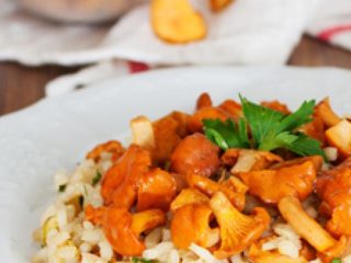 Risotto con rebozuelos: recetas con fotos.