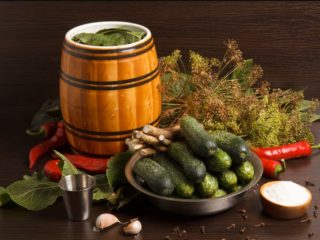 Pickled cucumbers in a barrel, in a bucket: 12 recipes for the winter