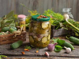 Uhorkové šaláty na zimu so suchou horčicou (horčičný prášok): recepty na konzervačné prípravky