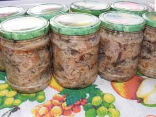 Eggplant salad with mayonnaise for the winter