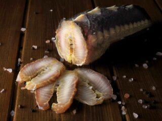 Esturión ahumado en frío: contenido calórico, recetas con fotos.