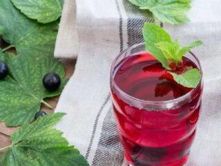 Recepty na kompótové Mojito z ríbezlí na zimu
