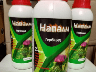 Herbicíd s kontinuálnym účinkom Napalm: návod na použitie