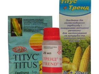 Ničiteľ buriny Titus: návod na použitie