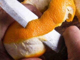 How to properly peel an orange: video, instructions, life hacks